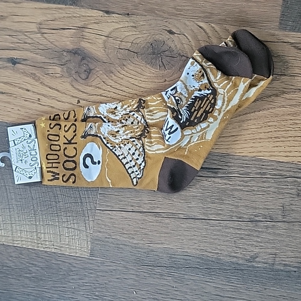 Primitives by Kathy NWT Owl socks wooo's socks?